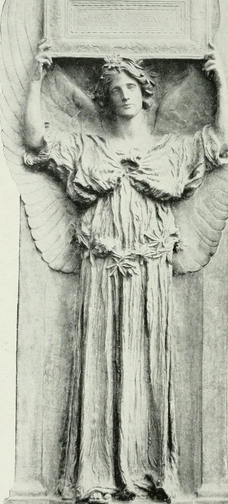 An illustration from The reminiscences of Augustus Saint-Gaudens, 1913, leaf 217
