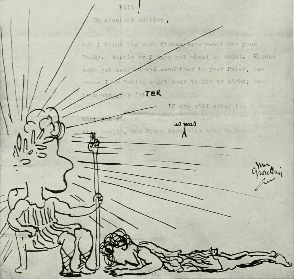 An illustration from The reminiscences of Augustus Saint-Gaudens, 1913, leaf 237