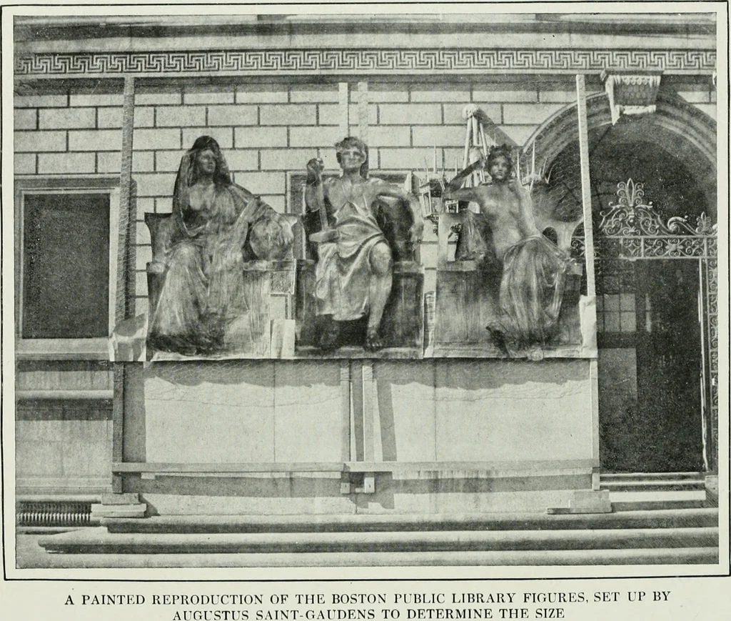 An illustration from The reminiscences of Augustus Saint-Gaudens, 1913, leaf 321