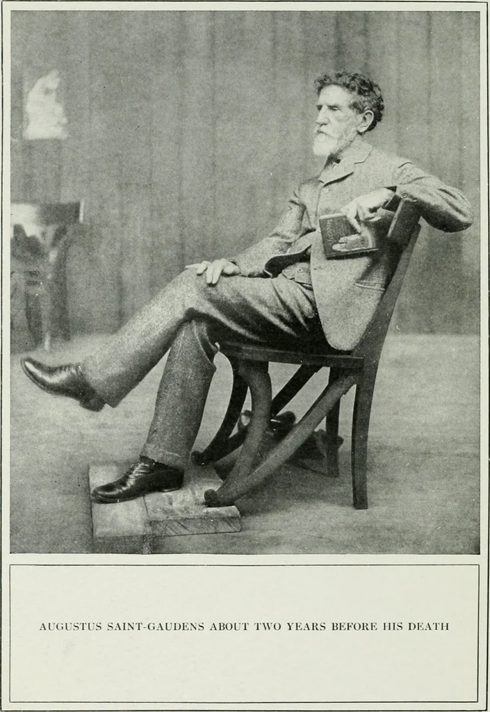 An illustration from The reminiscences of Augustus Saint-Gaudens, 1913, leaf 333