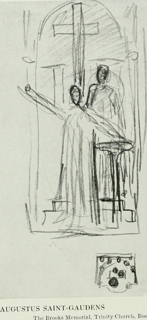 An illustration from The reminiscences of Augustus Saint-Gaudens, 1913, leaf 337