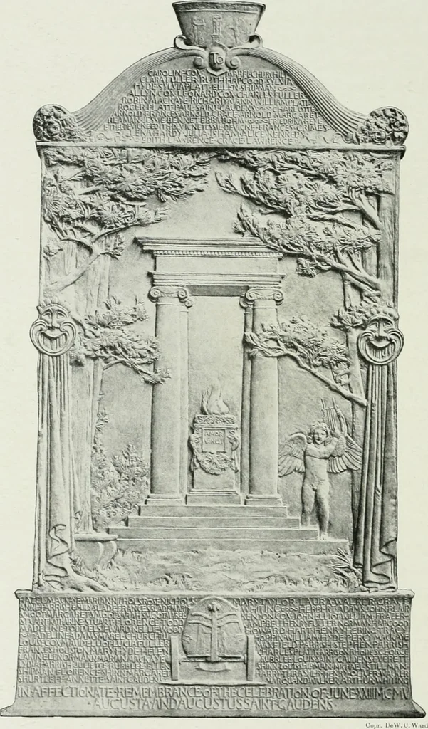 An illustration from The reminiscences of Augustus Saint-Gaudens, 1913, leaf 367