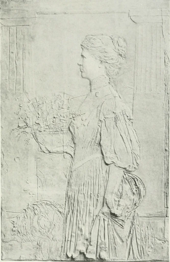 An illustration from The reminiscences of Augustus Saint-Gaudens, 1913, leaf 372