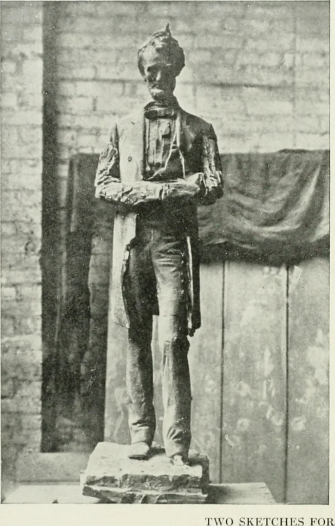 An illustration from The reminiscences of Augustus Saint-Gaudens, 1913, leaf 44