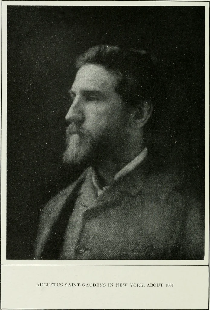 An illustration from The reminiscences of Augustus Saint-Gaudens, 1913, leaf 73