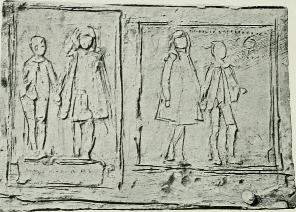 An illustration from The reminiscences of Augustus Saint-Gaudens, 1913, leaf 87