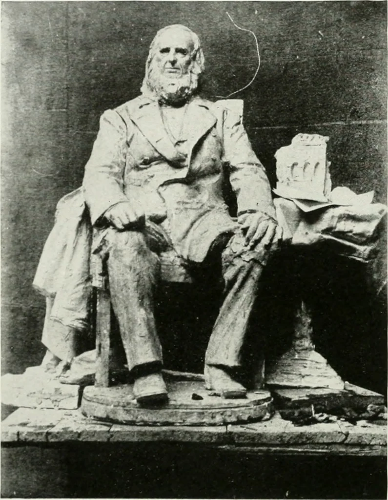 An illustration from The reminiscences of Augustus Saint-Gaudens, 1913, leaf 92