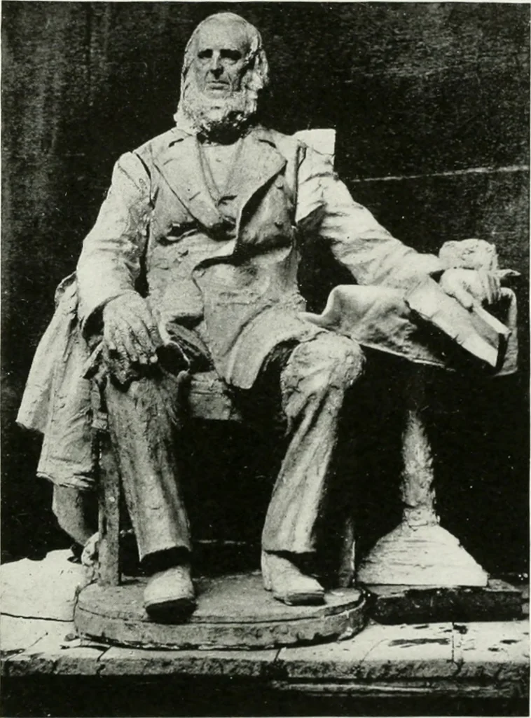 An illustration from The reminiscences of Augustus Saint-Gaudens, 1913, leaf 92
