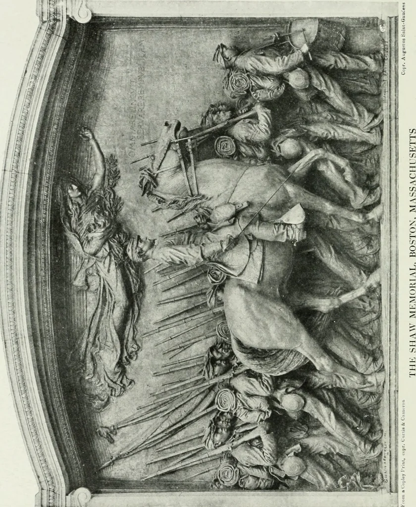 An illustration from The reminiscences of Augustus Saint-Gaudens, 1913, leaf 99