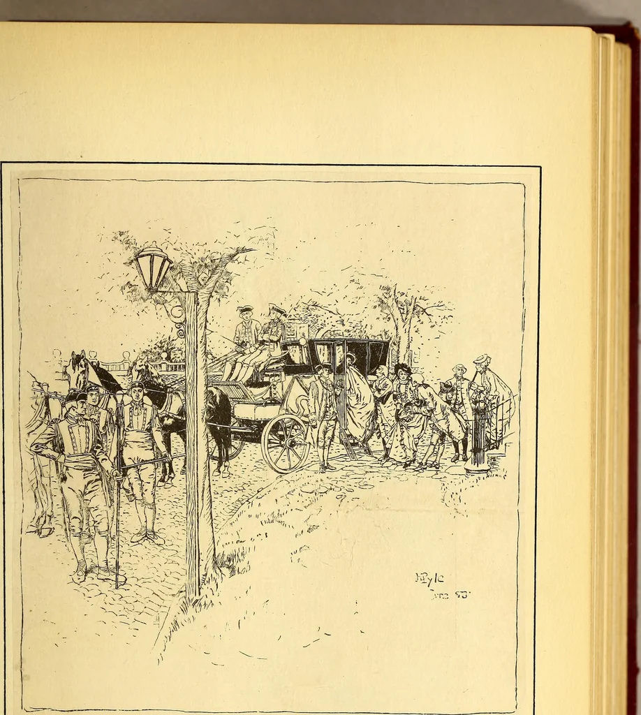 An illustration from Reminiscences of Newport ...Extra Illustrated. Edition B., 1884, leaf 118