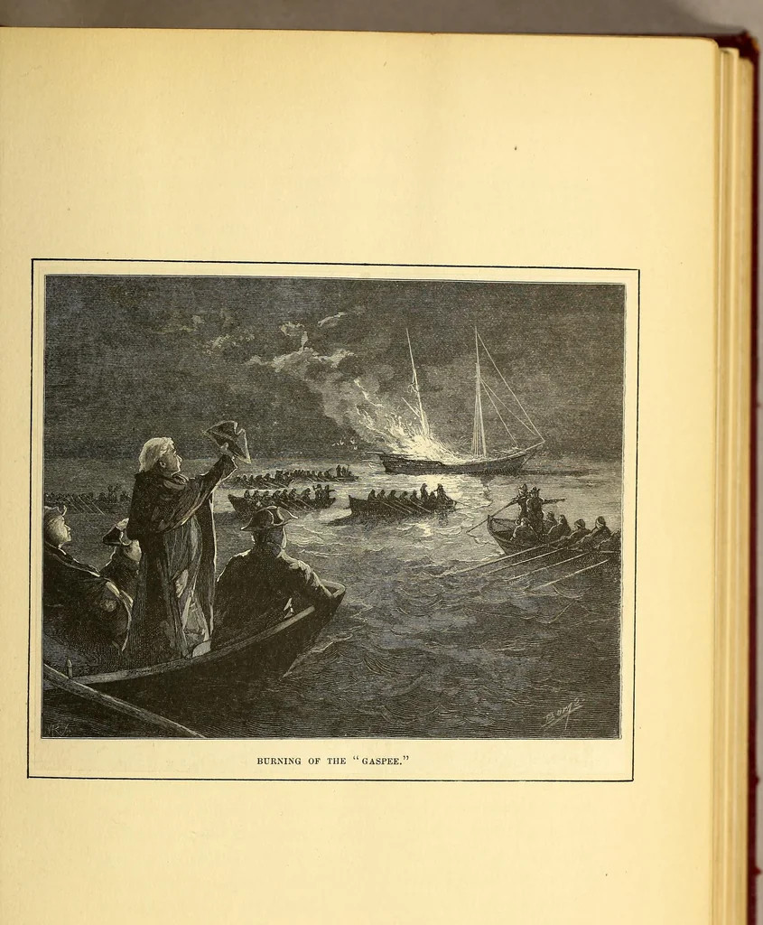 An illustration from Reminiscences of Newport ...Extra Illustrated. Edition B., 1884, leaf 32