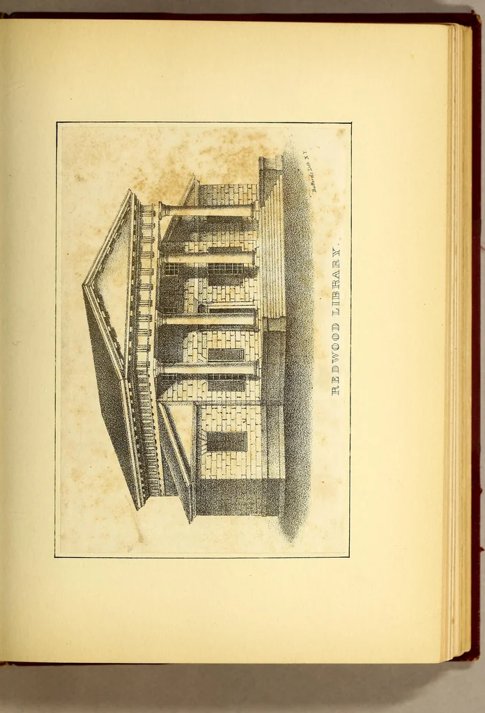 An illustration from Reminiscences of Newport ...Extra Illustrated. Edition B., 1884, leaf 382