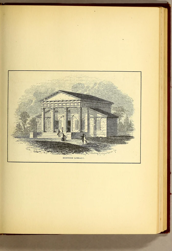 An illustration from Reminiscences of Newport ...Extra Illustrated. Edition B., 1884, leaf 386