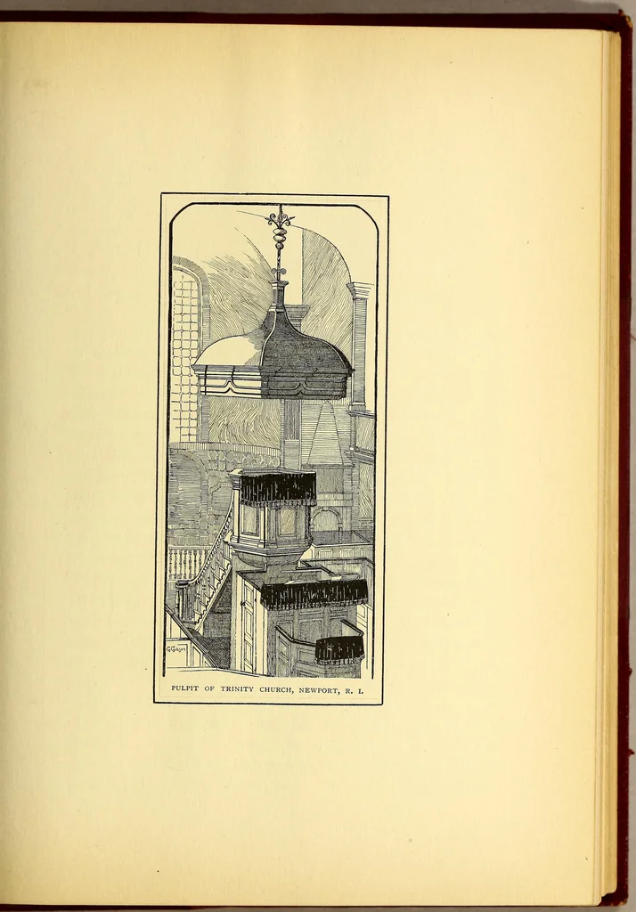 An illustration from Reminiscences of Newport ...Extra Illustrated. Edition B., 1884, leaf 450