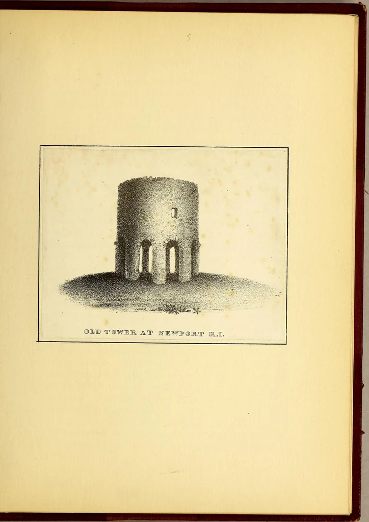 An illustration from Reminiscences of Newport ...Extra Illustrated. Edition B., 1884, leaf 568