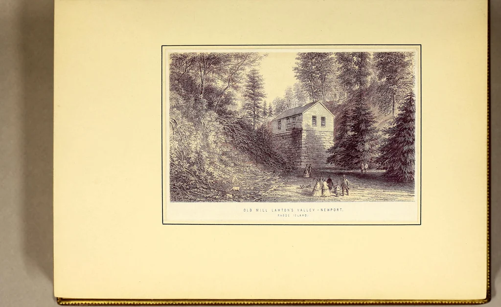 An illustration from Reminiscences of Newport ...Extra Illustrated. Edition A., 1884, leaf 14