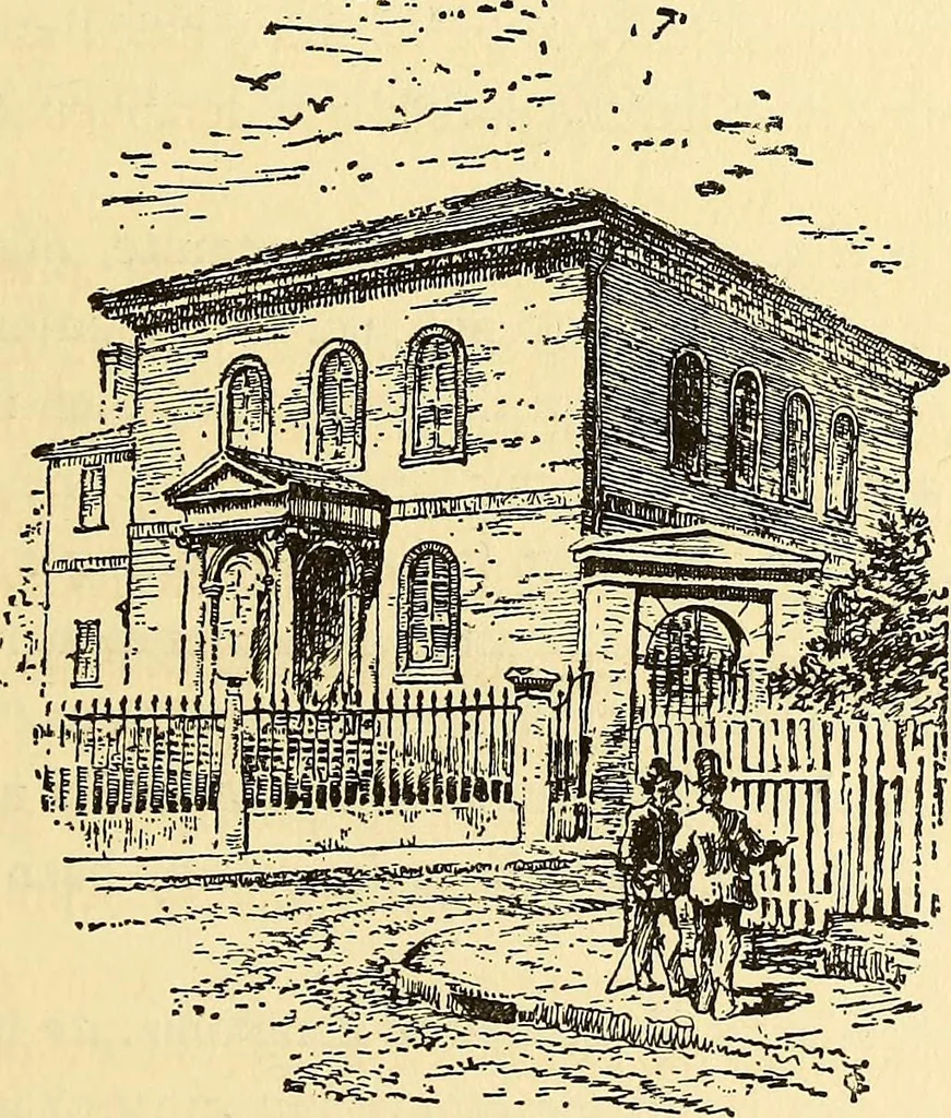 An illustration from Reminiscences of Newport ...Extra Illustrated. Edition A., 1884, leaf 142