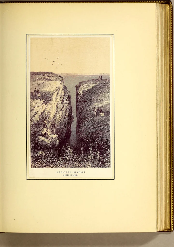 An illustration from Reminiscences of Newport ...Extra Illustrated. Edition A., 1884, leaf 150
