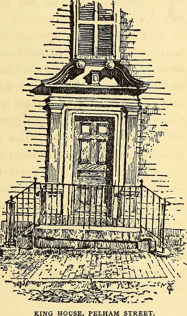 An illustration from Reminiscences of Newport ...Extra Illustrated. Edition A., 1884, leaf 332