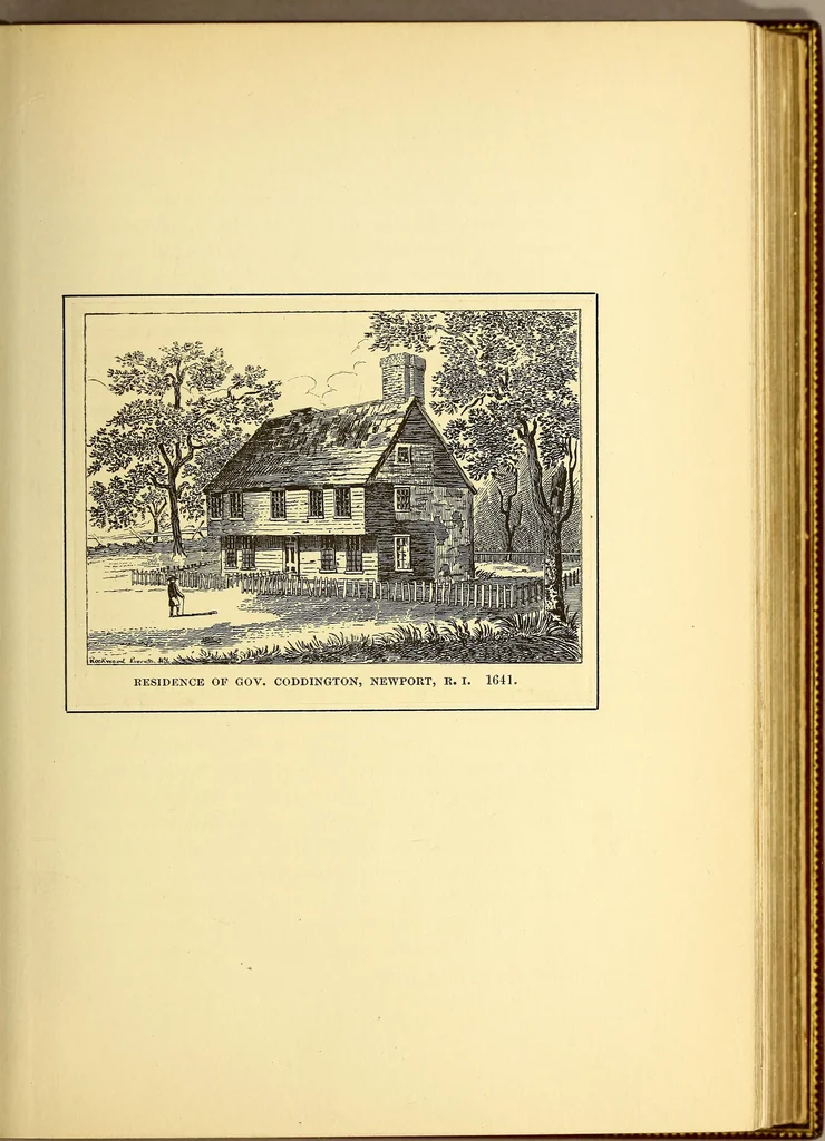 An illustration from Reminiscences of Newport ...Extra Illustrated. Edition A., 1884, leaf 480