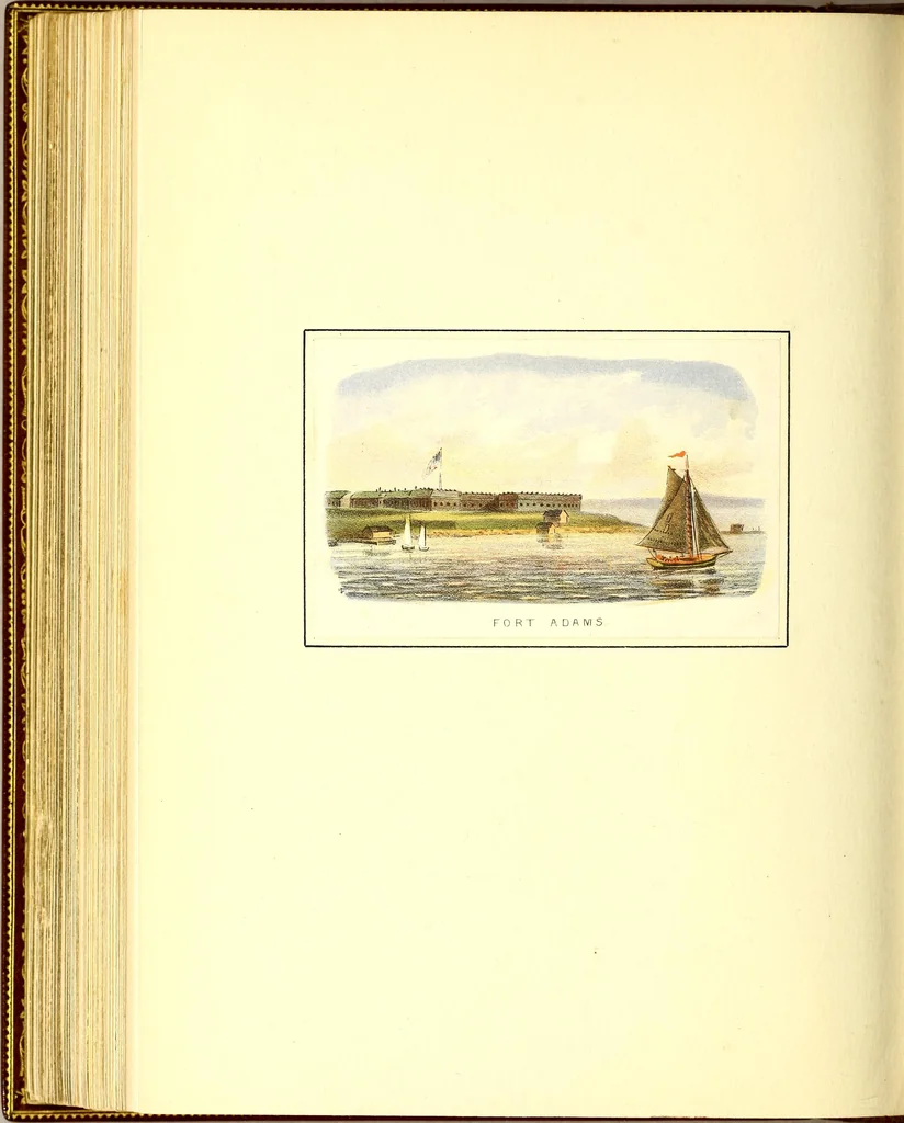 An illustration from Reminiscences of Newport ...Extra Illustrated. Edition A., 1884, leaf 531