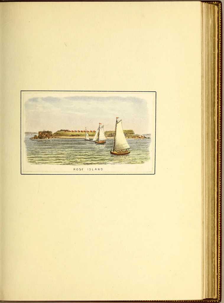 An illustration from Reminiscences of Newport ...Extra Illustrated. Edition A., 1884, leaf 534