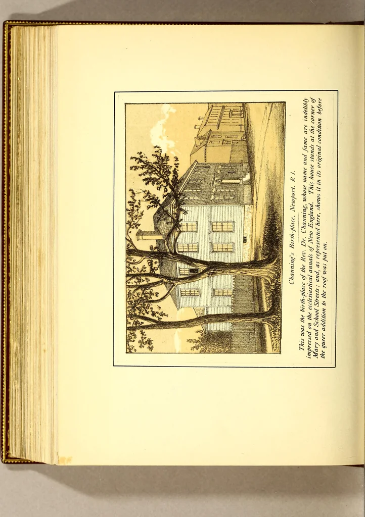 An illustration from Reminiscences of Newport ...Extra Illustrated. Edition A., 1884, leaf 641