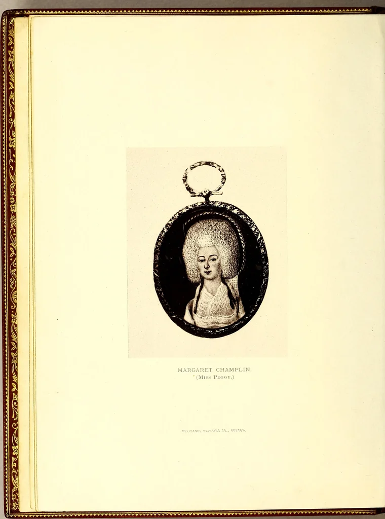 An illustration from Reminiscences of Newport ...Extra Illustrated. Edition A., 1884, leaf 7
