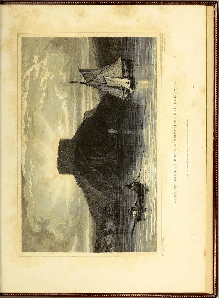 An illustration from Reminiscences of Newport ...Extra Illustrated. Edition A., 1884, leaf 704