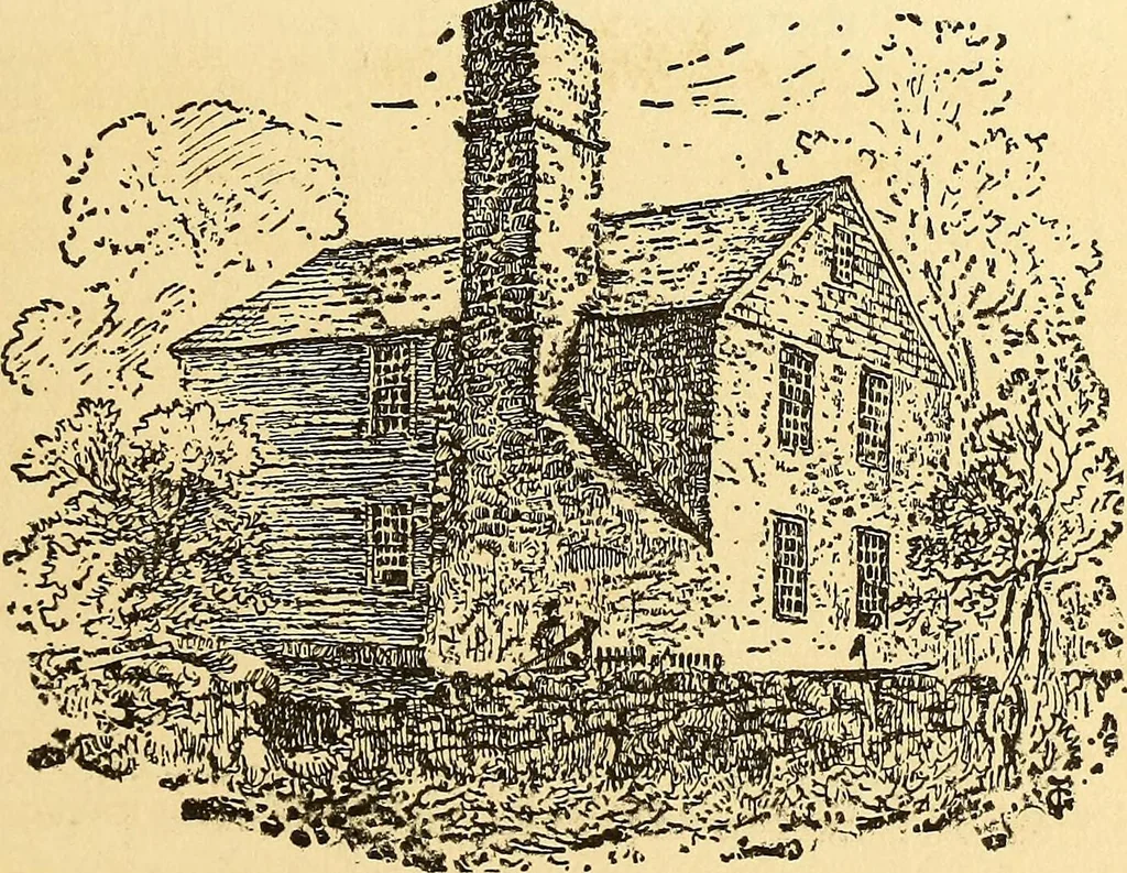 An illustration from Reminiscences of Newport ...Extra Illustrated. Edition A., 1884, leaf 708