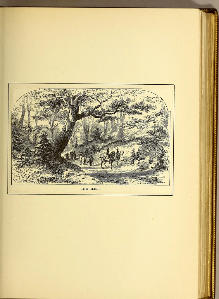 An illustration from Reminiscences of Newport ...Extra Illustrated. Edition A., 1884, leaf 74