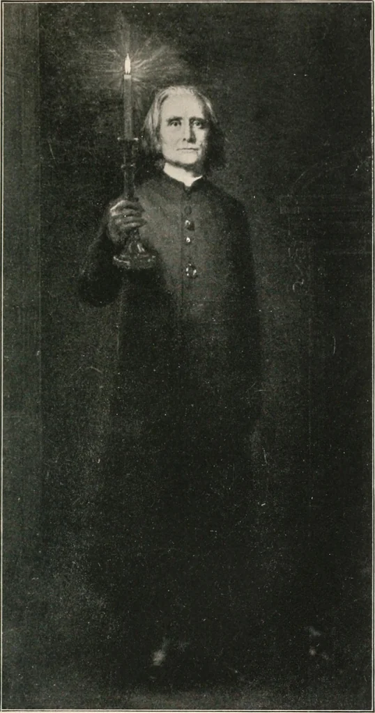 An illustration from Reminiscences of a portrait painter, 1894, leaf 264