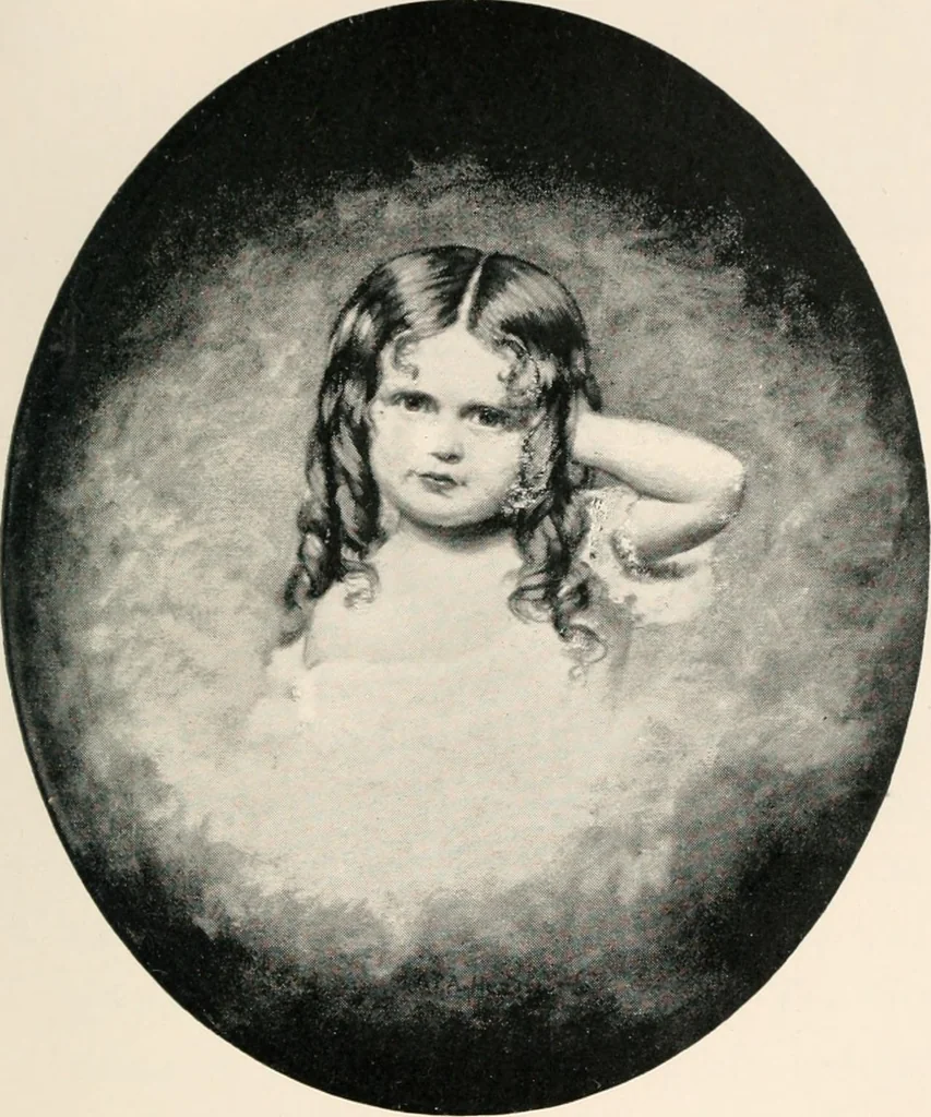 An illustration from Reminiscences of a portrait painter, 1894, leaf 86
