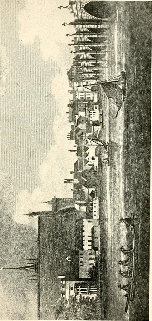 An illustration from The reminiscences of a very old man, 1808-1897, 1899, leaf 140
