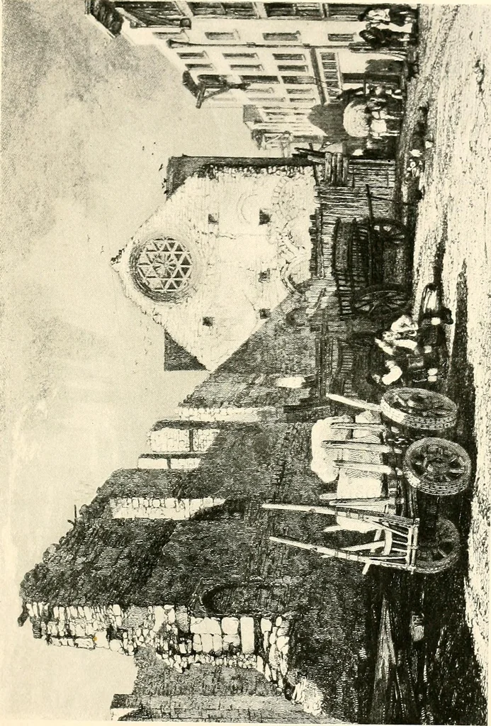 An illustration from The reminiscences of a very old man, 1808-1897, 1899, leaf 168