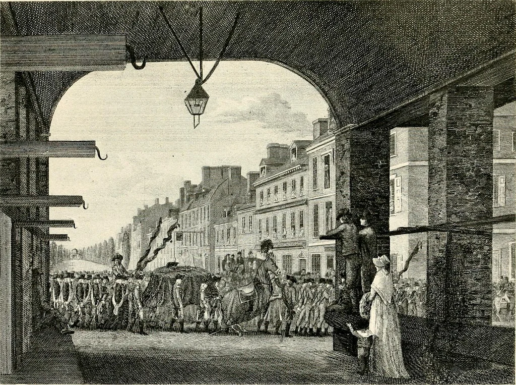 An illustration from The reminiscences of a very old man, 1808-1897, 1899, leaf 182