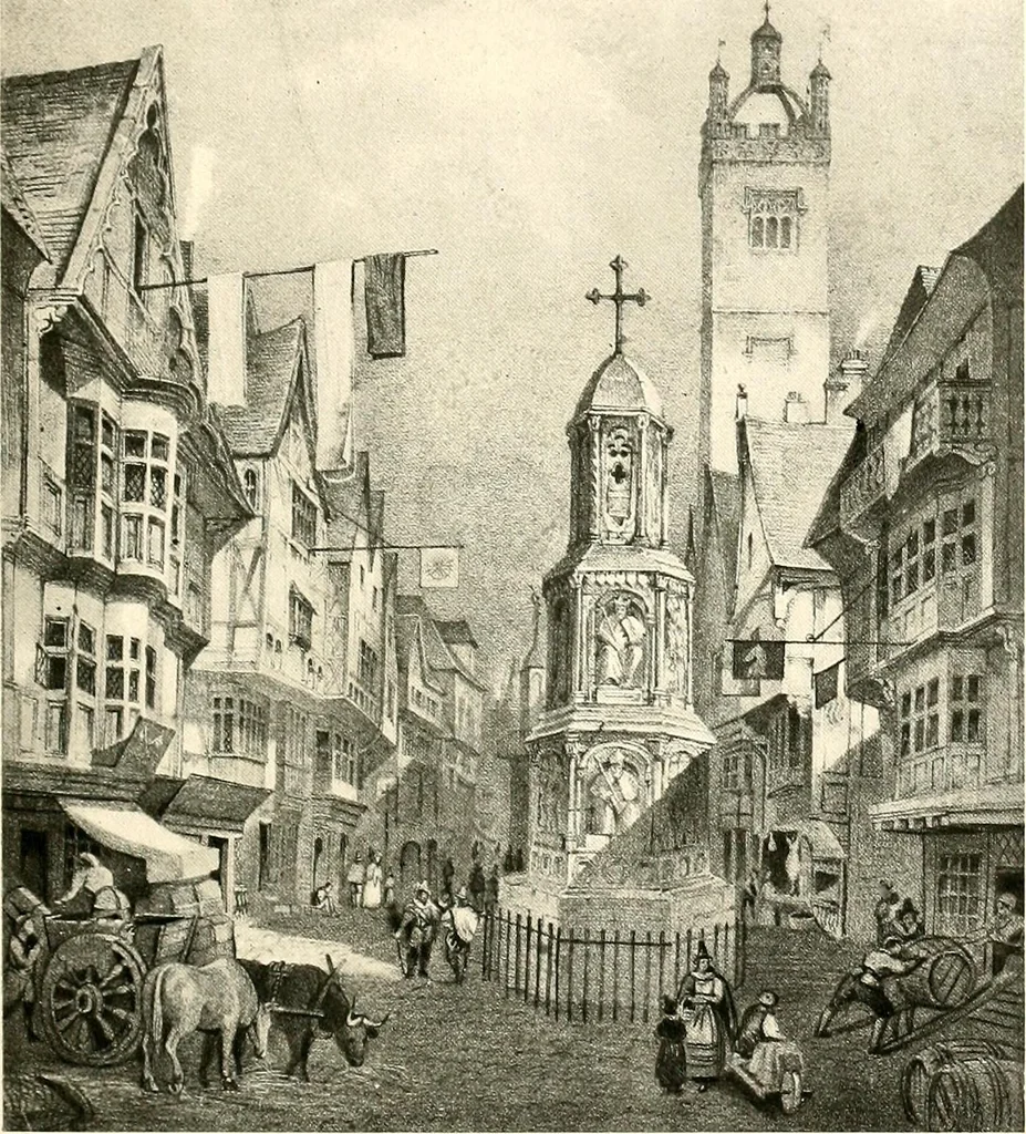 An illustration from The reminiscences of a very old man, 1808-1897, 1899, leaf 84