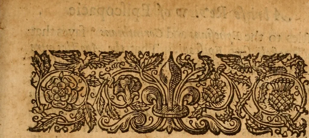 An illustration from A remonstrance against Presbitery : exhibited by divers of the nobilitie, gentrie, ministers and inhabitants of the County Palatine, of Chester with the motives of that remonstrance ... together with a short survey of the Presbyterian discipline .., 1641, leaf 134