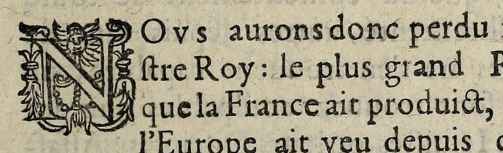 An illustration from Remonstrance à messieurs de la Cour de Parlement sur le parricide commis en la personne du roy Henry le Grand., 1610, leaf 3