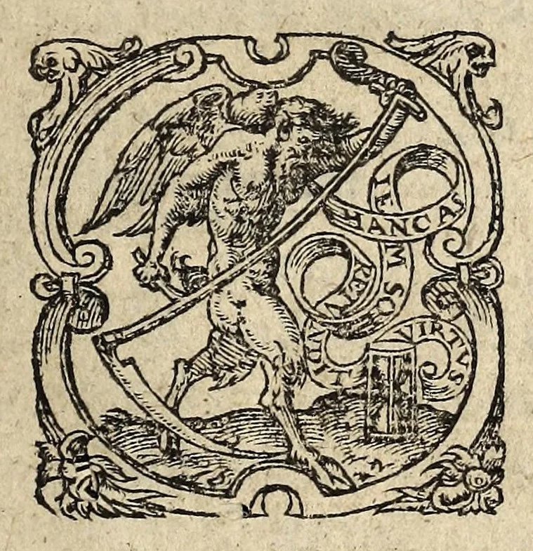 An illustration from Remonstrance salvtaire avx devoyez, qv'il n'est permis avx subiets, sous quelque pretexte que se soit, leuer les armes contre leur prince & roy, le tout prouué par l'escriture saincte,, 1567, leaf 5