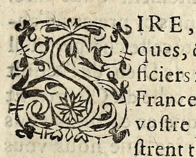An illustration from Remonstrances dv clerge de France,, 1580, leaf 5