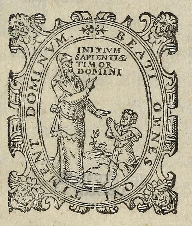 An illustration from Remonstrances faites au roy notre sire,, 1561, leaf 5