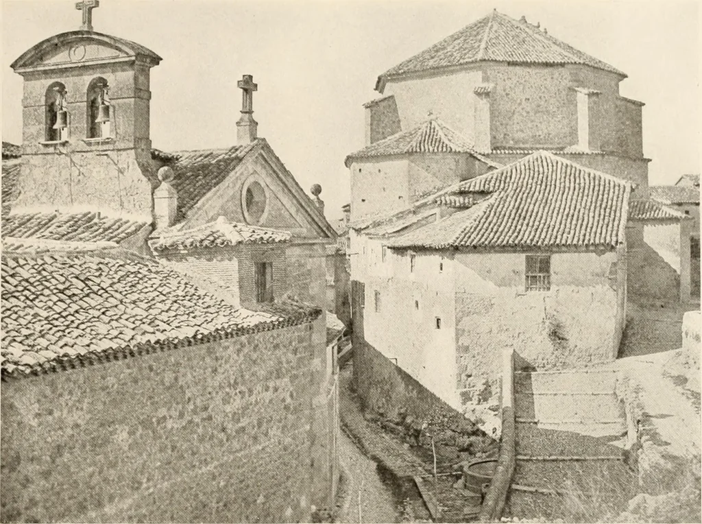 An illustration from The renaissance architectvre of central and northern Spain, a collection of photographs and measvred drawings,, 1920, leaf 134
