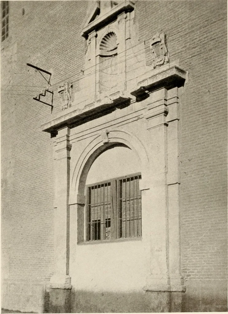 An illustration from The renaissance architectvre of central and northern Spain, a collection of photographs and measvred drawings,, 1920, leaf 178