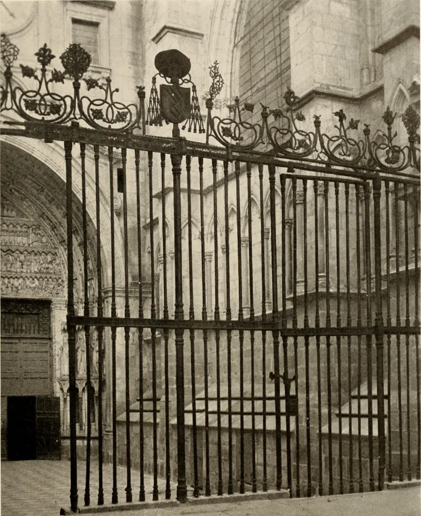 An illustration from The renaissance architectvre of central and northern Spain, a collection of photographs and measvred drawings,, 1920, leaf 188