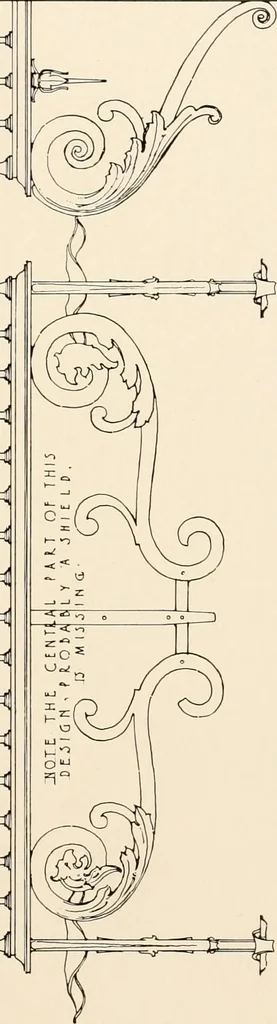 An illustration from The renaissance architectvre of central and northern Spain, a collection of photographs and measvred drawings,, 1920, leaf 190