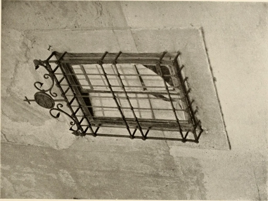 An illustration from The renaissance architectvre of central and northern Spain, a collection of photographs and measvred drawings,, 1920, leaf 198