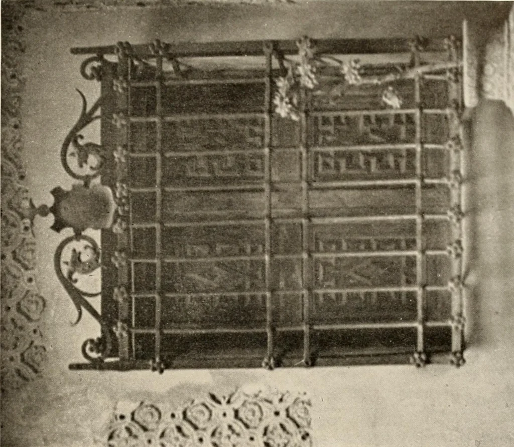 An illustration from The renaissance architectvre of central and northern Spain, a collection of photographs and measvred drawings,, 1920, leaf 200