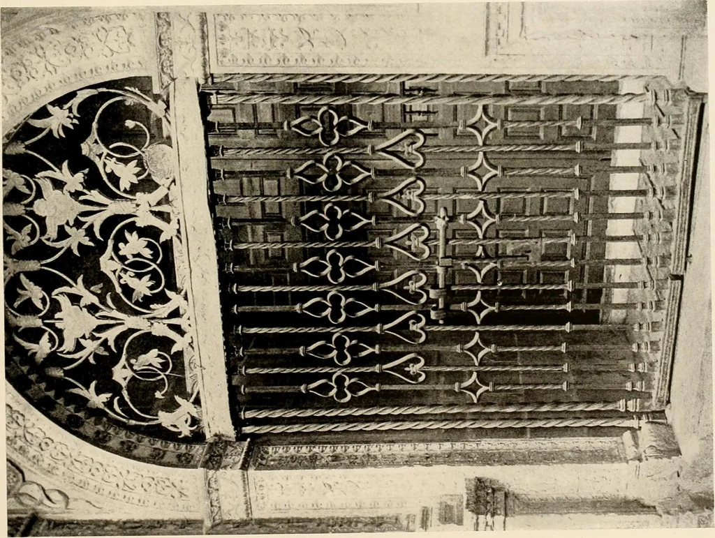 An illustration from The renaissance architectvre of central and northern Spain, a collection of photographs and measvred drawings,, 1920, leaf 204
