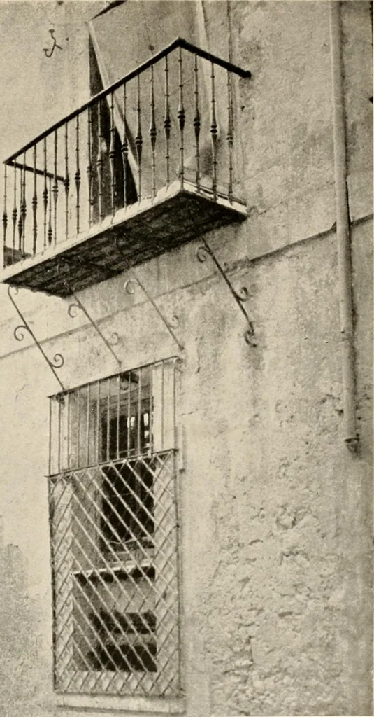 An illustration from The renaissance architectvre of central and northern Spain, a collection of photographs and measvred drawings,, 1920, leaf 226